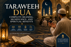 Taraweeh Dua